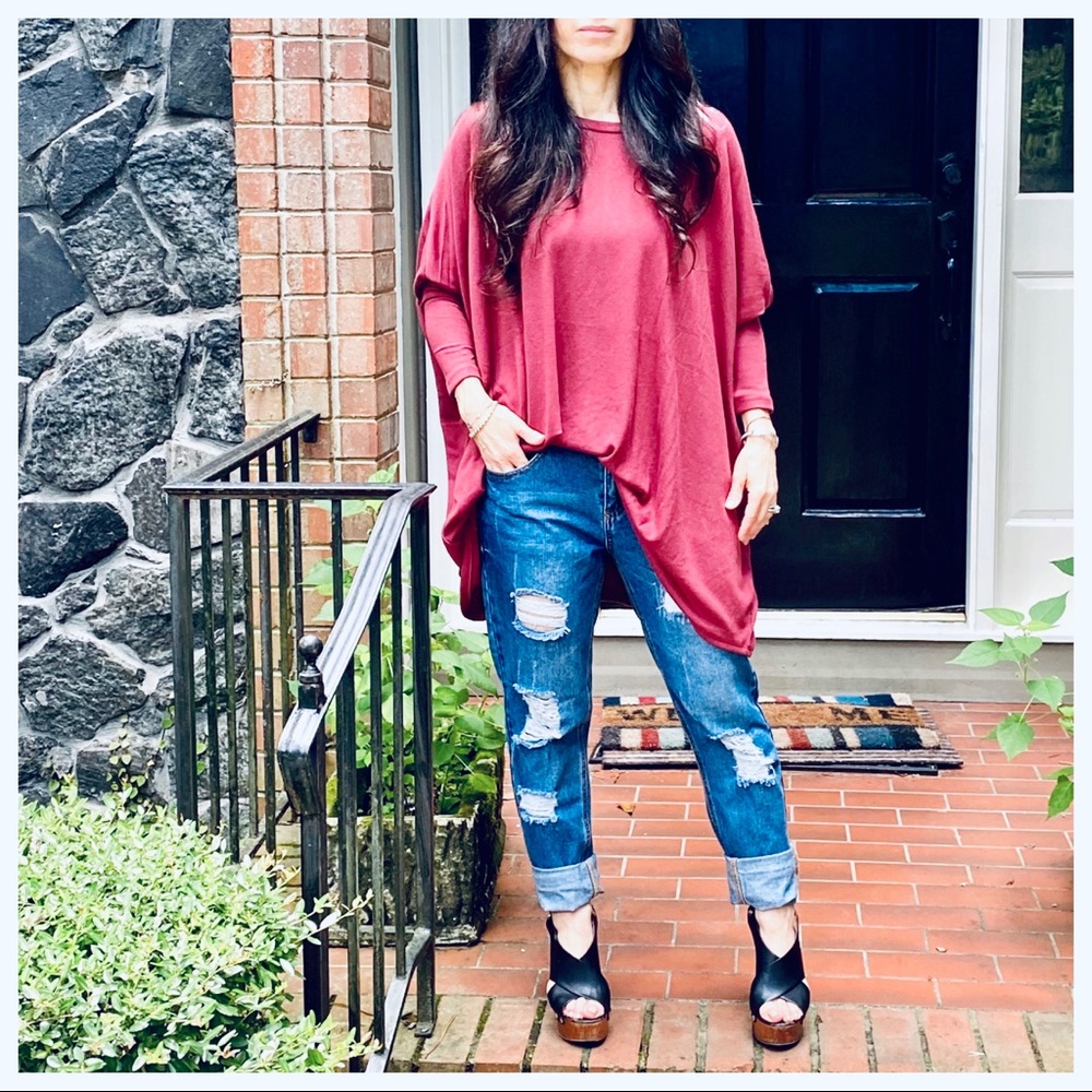 OVERSIZED LOOSE FIT KNIT SWEATER - Picture 7 of 11